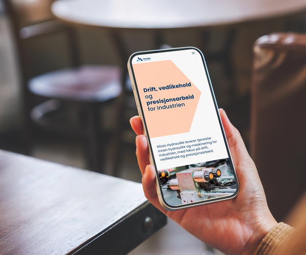 Nye nettsider Miras Hydraulikk 2026